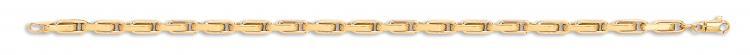 9ct Gold Interlinked Ladies Bracelet