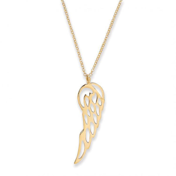 9ct Gold Angel Wing Necklace
