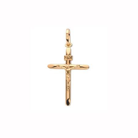 9ct Gold Lightweight Crucifix.