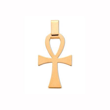 9ct Gold Anchor Cross