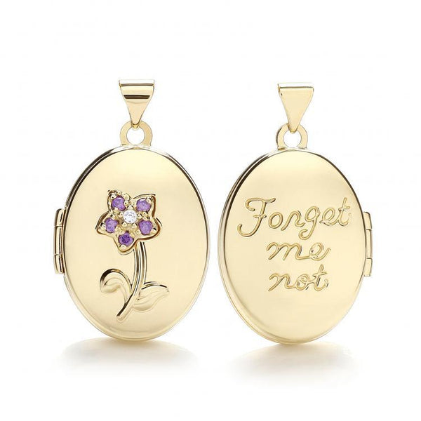 9ct Gold Double Sided Locket