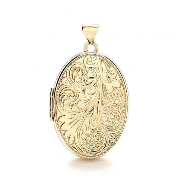 9ct Gold Fancy Pattern Locket