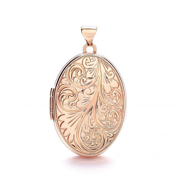 9ct Gold Fancy Pattern Locket