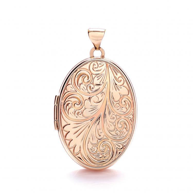 9ct Gold Fancy Pattern Locket