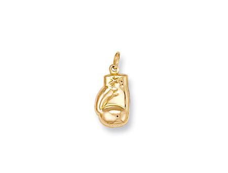 9ct Gold Hollow Boxing Glove Pendant