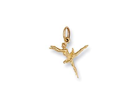 9ct Gold Ballerina Pendant