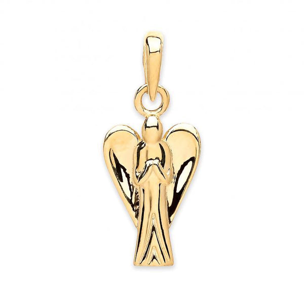 9ct Gold Angel Pendant