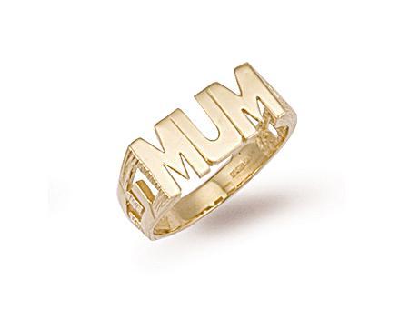 9ct Gold Mum ring