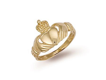 9ct Gold Claddagh Ring