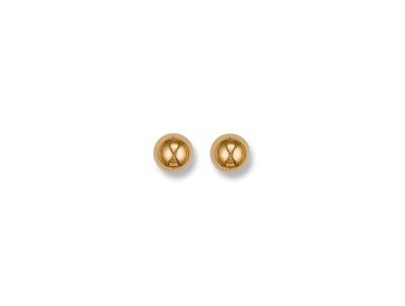 9ct Yellow Gold Ball Studs 3mm