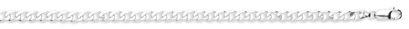 Real Silver Curb Chains