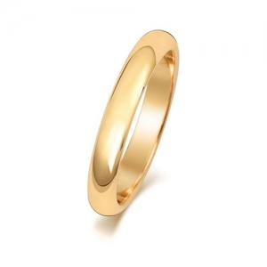 18ct Gold Wedding Band Rings 3mm